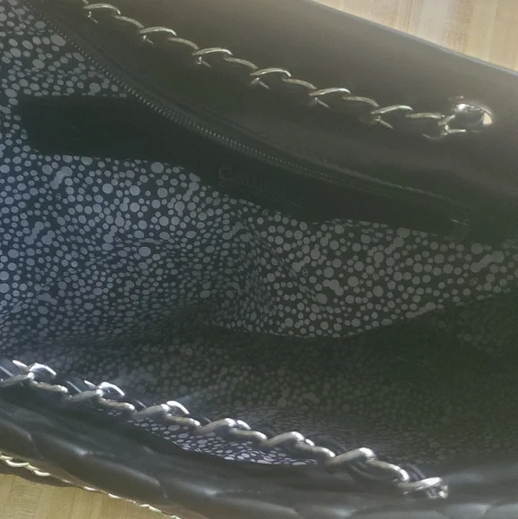 Catherine Malandrino Quilted Leather Satchel - Picture 5 of 8